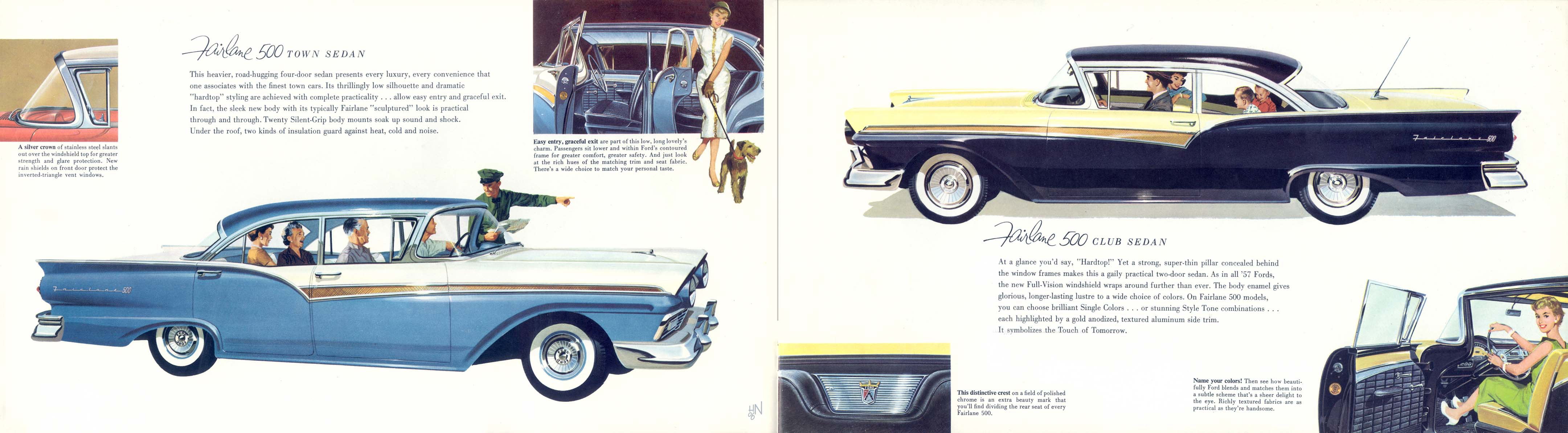 1957 Ford Fairlane 500 brochure